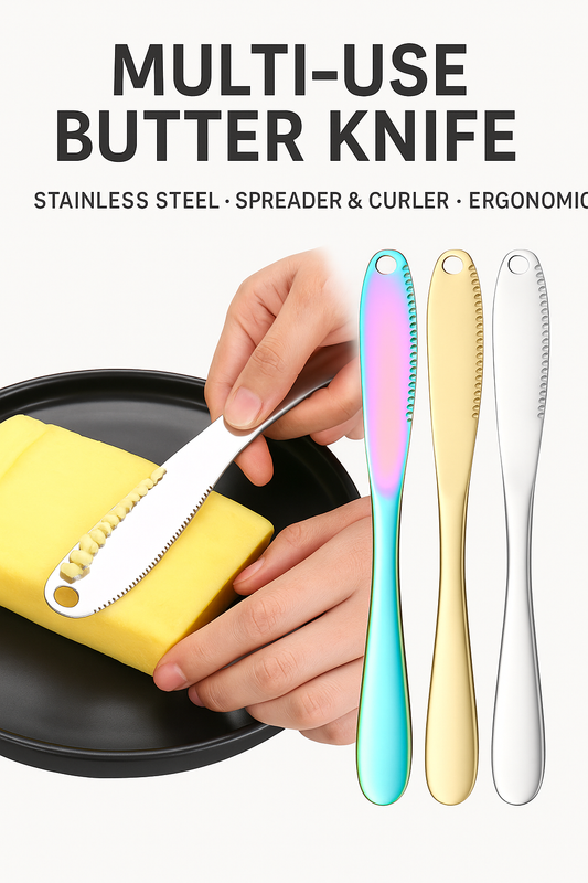 Butter Knife Holes Cheese Dessert Knife Stainless Steel Jam Knife Cutlery Toast Wipe Cream Bread Cheese Cutter Kitchen Tools
